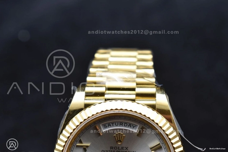 ZeroBulk Weight) Edition 1:1 Silver President Bracelet 664 YG 40 VR3255 (Gain On Roman 228238 Date Best ARF Dial Day 0102